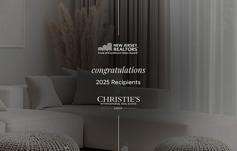 Christie’s Int'l. R.E. Group celebrates 79 agents being honored with the 2025 NJ Realtors Circle of Excellence Sales Award